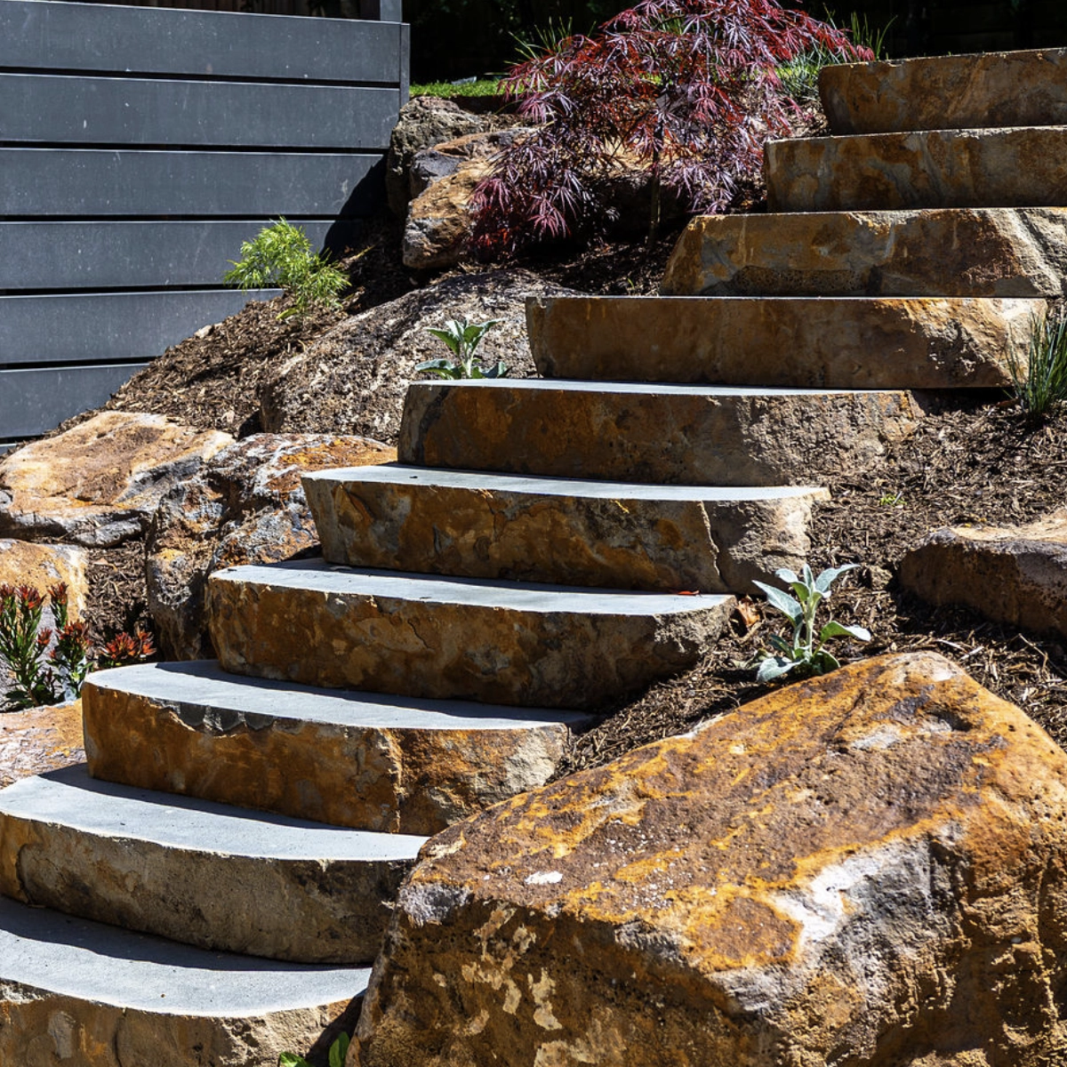 Bluestone Landscape Steps