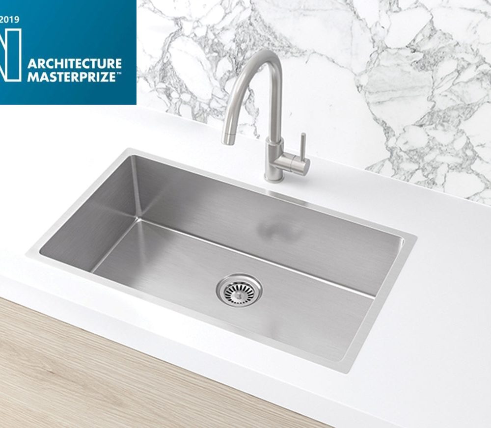 Lavello Kitchen Sink - Single Bowl 760 x 440 - PVD Brushed Nickel