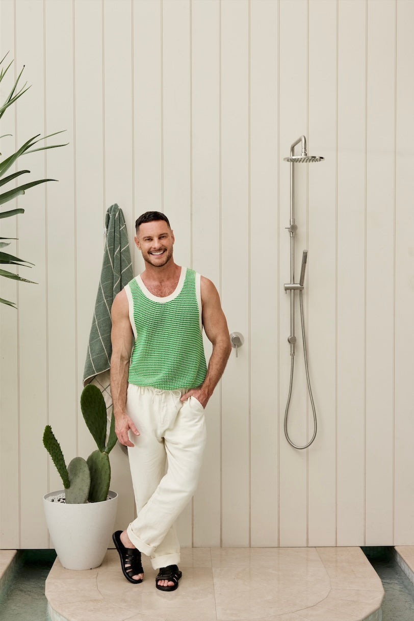 Outdoor Combination Shower Rail - SS316 - Image 3